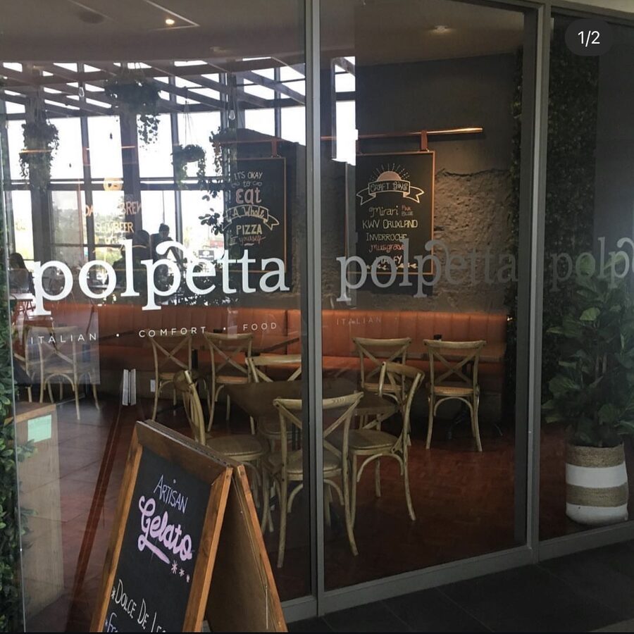 Polpetta Window Vinyl